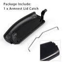 2001-2008 Audi A4 B6 B7 Schwarz Konsole Mittelarmlehne Deckelriegel 8E0864245E