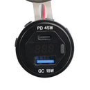 2023-2024 Yamaha PG-1 12V socket oplader USB+C type hurtig