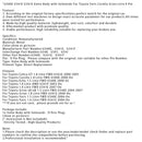 U340E U341E U341E Ventilkörper für Toyota Yaris Corolla Scion Liter 9 Pin