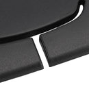 2x Schwarze hintere Sicherheitsgurtblende 1AP31DX9AA für Jeep Wrangler JK 2011-2018