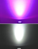 LED Moving Head DMX 7x10W LEDs Discobeleuchtung Scheinwerfer Bühnenlicht 105W