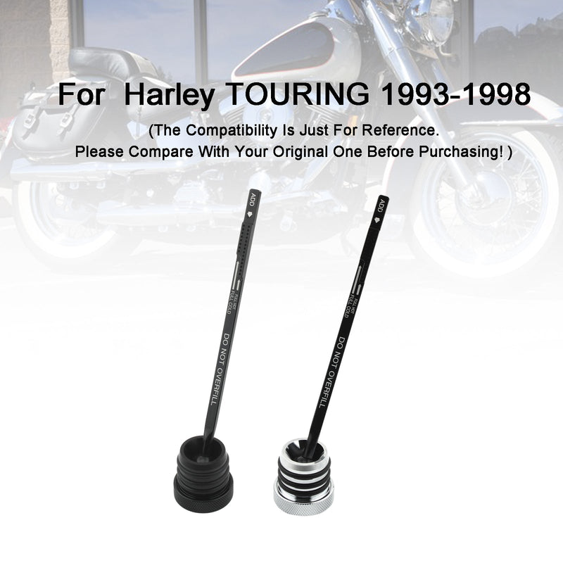 1993-1998 Harley TOURING FLHT FLHS FLTC Oljesticka Bränslepropp 0710-0002