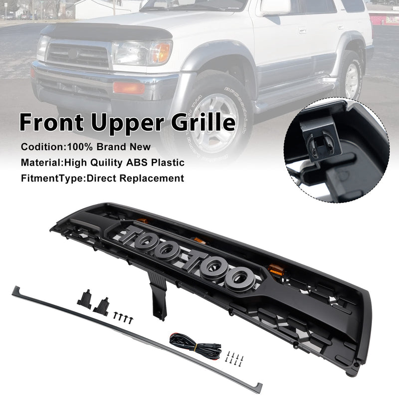 Toyota 4Runner (1996–2000) mit LED-Frontstoßstangengrill in Mattschwarz