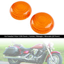 Vorne/Hinten Blinker Objektiv Abdeckung Für Yamaha V-Star1100 XVS650 Road Star