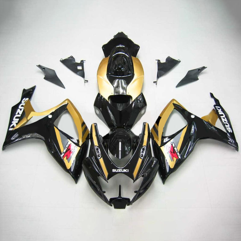 2006-2007 K6 Suzuki GSXR 600/750 injeksjonskinnesett karosseri plast