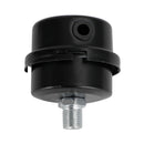 1/4" 13MM závitový kompresor tlumič sacího filtru černý kov