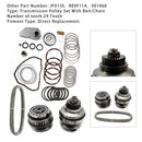 2013–2015 Mitsubishi Lancer L4 1,5 l 1,6 l Getriebe Master Rebuild Kit &amp; Riemenscheibe mit Riemen JF015E RE0F11A 29T