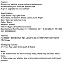 2015-2019 BMW 1 Série F20 F21 LCI M-SPORT 2-FOG LUZES CAPA GRILE