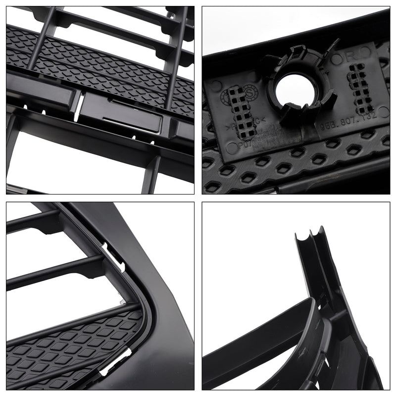2015-2018 Porsche Macan Schwarz Front Bunk Grille 95B807683H1E0