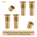 00189023 Venturi-Rohr für Gaskochfeld-Oberflächenbrenner für Thermador-Herde, 4 Stück