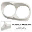 Kledning med dobbel frontlysramme for Road Glide 1998-2013