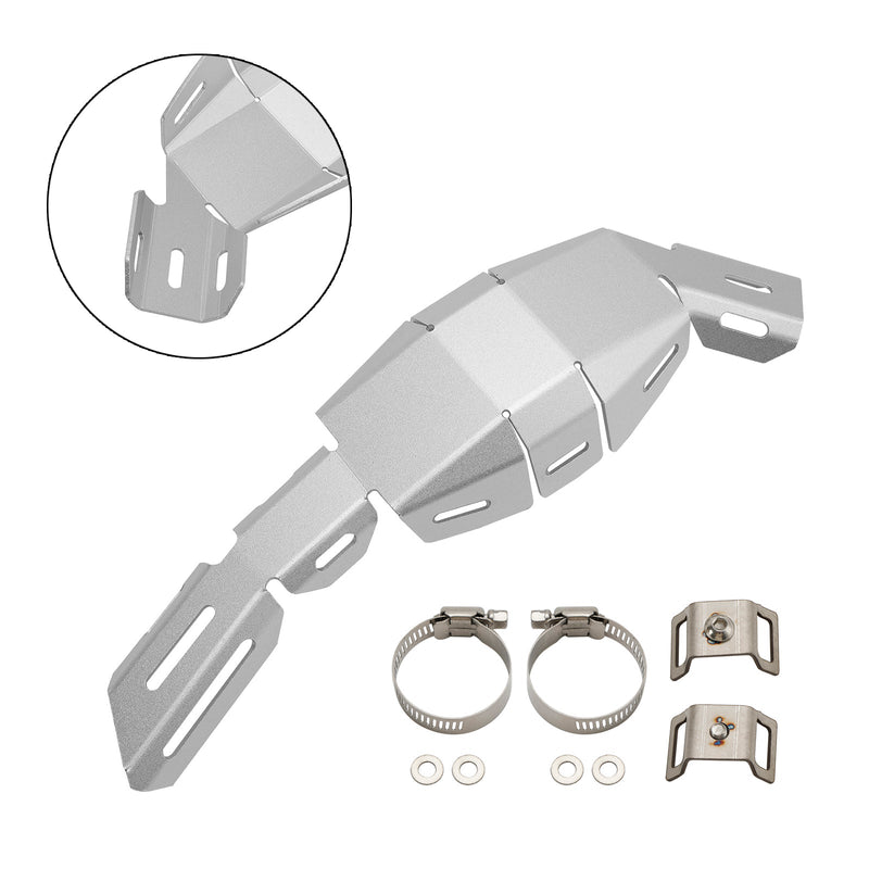 2021-2023 Honda Crf 250 300 Kryt bočního držáku výfuku Ocelový ozdobný kryt