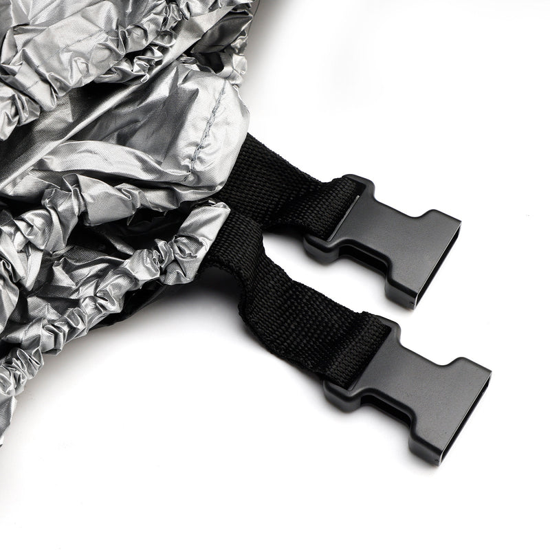 Universelle wasserdichte Bootsabdeckung 16-18Ft Silber für Fischerbootschutz