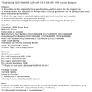 Wickelfeder F65Z14A664AB Für Ford F-150 F-250 1997-1998 Lincoln Navigator