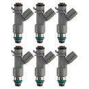 6PCS Fuel Injector 16450-RJA-A01 Fit Acura RL TL 3.5L V6 2005-2008