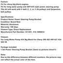 Halterung für Servopumpe 551497 Passend für lange Wasserpumpe Passend für Chevy Big Block V8