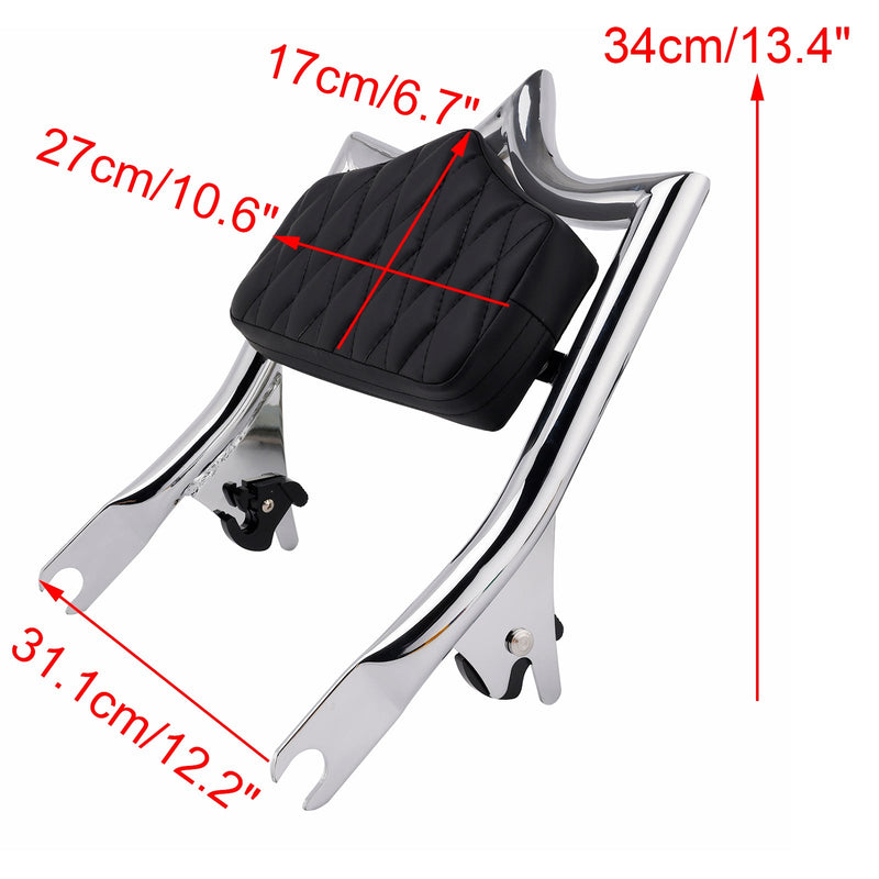 2020–2023 CVO Street Glide FLHXSE Beifahrer-Sissybar-Rückenlehne