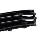 2016–2018 Audi A4 B9 2 sztuki przednie światła mgły chłodniejsza kratka dolna zderzak Grill