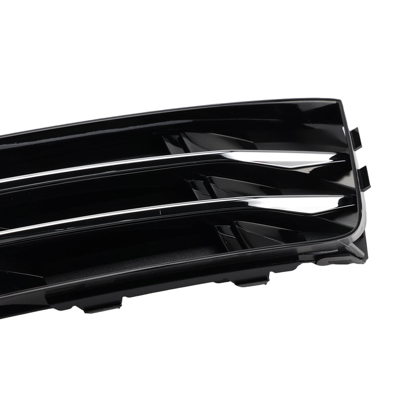 2016–2018 Audi A4 B9 2 sztuki przednie światła mgły chłodniejsza kratka dolna zderzak Grill