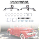 Exhaust Header Manifold Für Ford Flathead Pickup Truck Shorty 1932-1953 V8