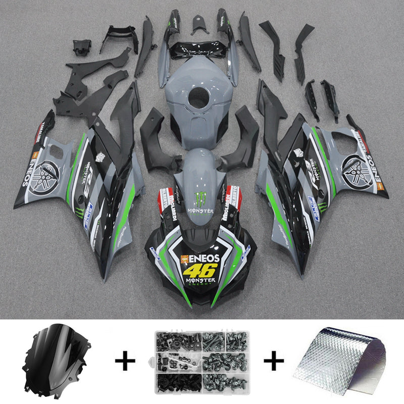 2022-2023 Yamaha YZF-R3 R25 Zestaw owiewek wtryskowych Korpus Plastik ABS