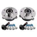 Audi A4 8K A6 C7 A5 8T A8 4H Q5 2x Vorderradnabenflansch + Lager + Schrauben Satz 4H0498625D
