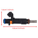 4 Stück Kraftstoffeinspritzdüsen für Vauxhall Astra, Insignia A, Chevrolet Cruze, Trax 55353806