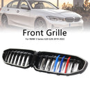 2019–2022 BMW 3 Series G20 M Kidney Grill, Black, 51138072085