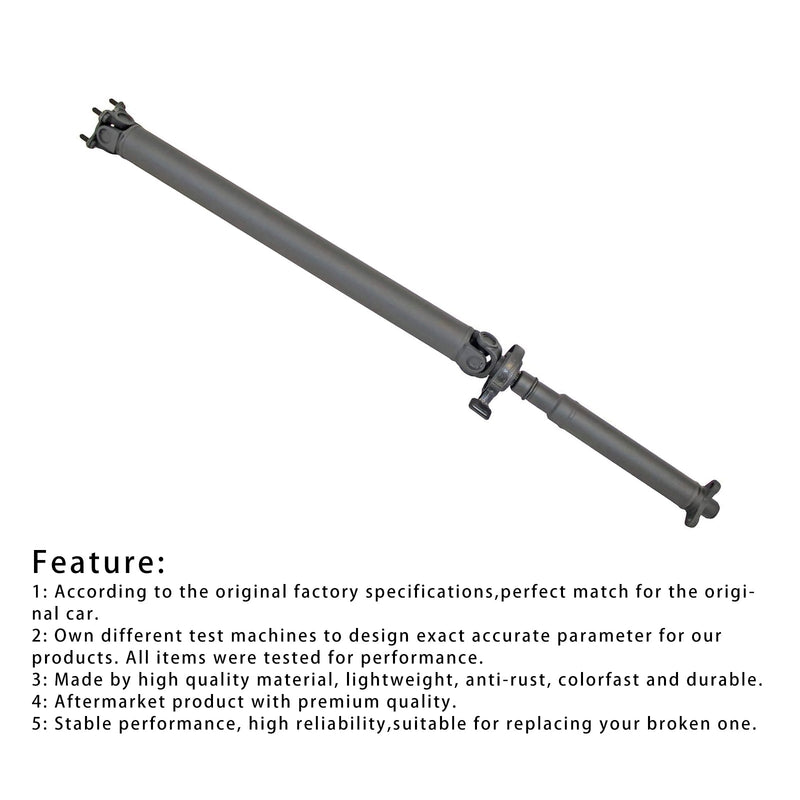 1995-1999 BMW 318ti E36 Rückseite Schaltgetriebe Hintere Antriebswelle Gelenkwelle Baugruppe 26111227937