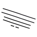 2010-2024 Toyota 4Runner 6-teiliges Set Dachtropfleisten, Dichtungen 75552-35070 75551-35080