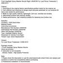 2006–2014 Land Rover Freelander 2 Frontscheinwerfer-Waschdüse rechts
