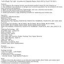 2021+ Ford F150 Led a pravý zadní světl světla Upgrade Raptor Style LED