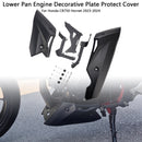 2023-2024 Honda CB750 Hornet Pan con platos decorativos de motor inferior Proteger cubierta