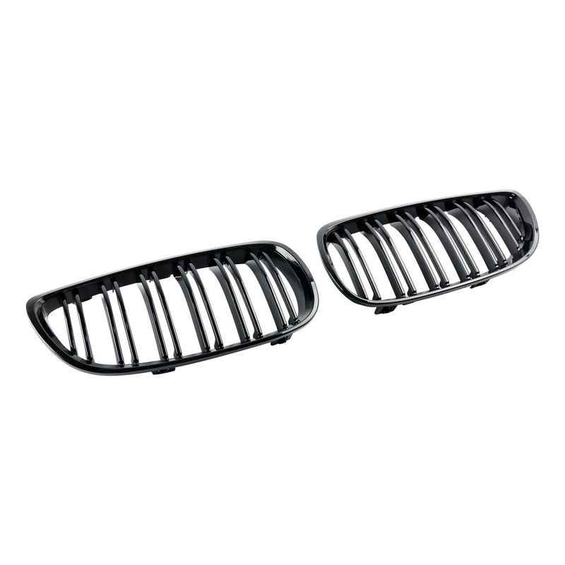 Glänzend Schwarz Front Niere Grill Grille Fit BMW E92 E93 328i 335i 2006-2010 2DR