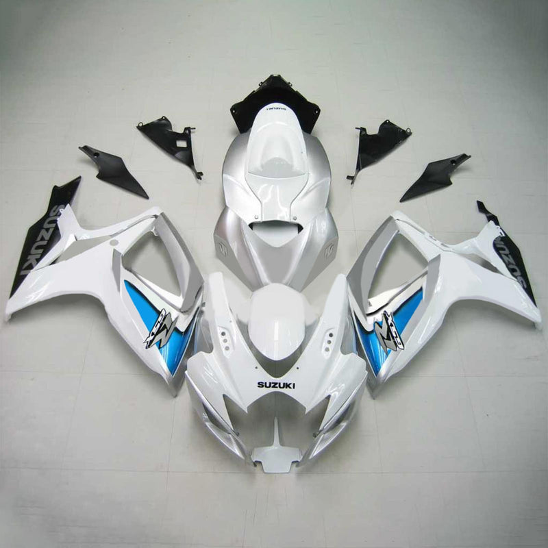 2006-2007 K6 Suzuki GSXR 600/750 injeksjonskinnesett karosseri plast