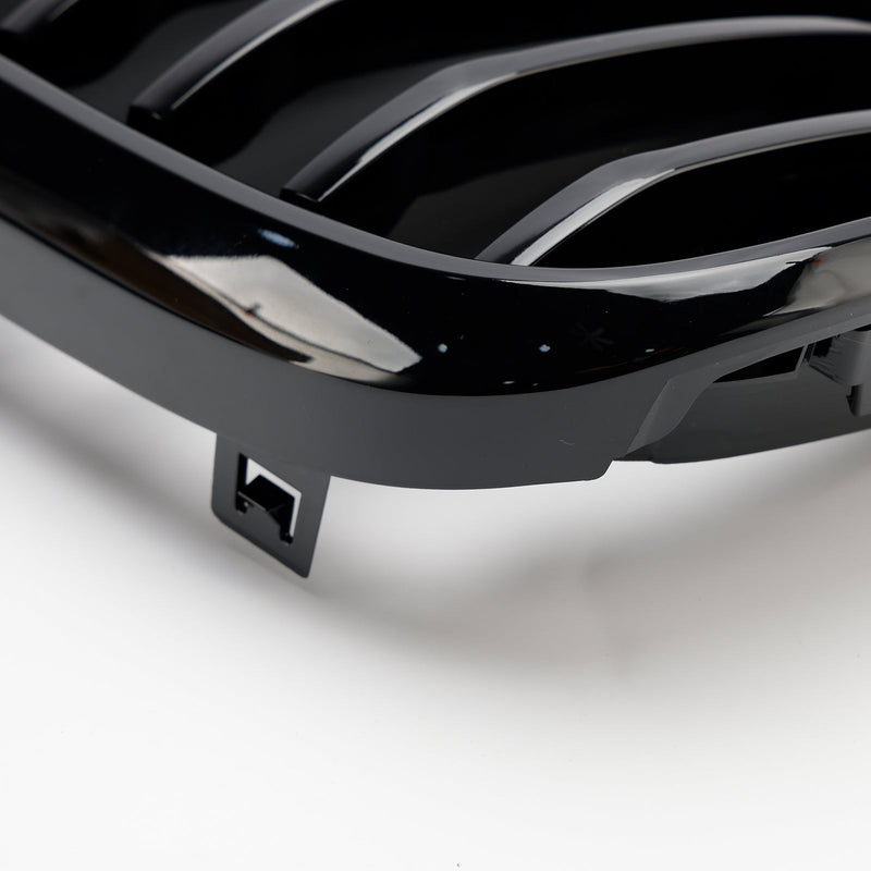 2018-2021 BMW X4 G02 X3 G01 G08 Grade frontal preta brilhante Grade de malha 51138469959
