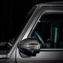 Passer til Mercedes-Benz G-Klasse G63 G550 fra 2025: Trimliste til sideluftudtag af kulfiber foran