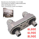 6L80E 6L90E 8L90E Getriebekühlerleitungsadapterplatte mit 8AN-Anschlüssen und Dichtung