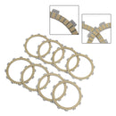 Disco de fricción de embrague Conjunto de disco de fricción para Kawasaki ZX900 Ninja 900 1984-1986 13088-1013