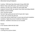 2023-2024 Yamaha X-MAX 300 XMAX Kit de carenado de carrocería ABS de inyección 14#