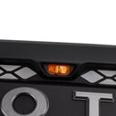 TRD Pro Style Frontstoßstangengrill passend für Toyota 4Runner 2010-2013, Mattschwarz