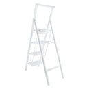 4 Trin Ladder Folde Trinstige til Voksne Skridsikker pedal Letvægts