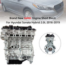 Brandneuer G4NG 2.0L Short Block Motorblock Benzin für Hyundai Sonata Hybrid 2016–2019 Ersatzmotor