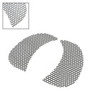 Seitliche Lüftungsgitterabdeckung passend für Road Glide FLTRX/XS FLTRU 15-21 Chrom