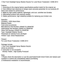 2006–2014 Land Rover Freelander 2 1 Paar Frontscheinwerfer-Sprühdüsen