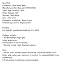 2015-2016 Audi A3 Sportback 1Pc Front Right Fog Light With Bulbs 8V0941700C