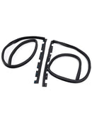 2-piece door seal kit for Honda Civic 2- and 3-door models (1992–1995, EG6, EG4)