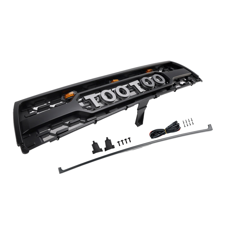 Toyota 4Runner (1996–2000) mit LED-Frontstoßstangengrill in Mattschwarz