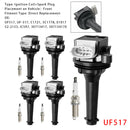 2012–2016 Volvo S60 2,5 l L5 5 x Zündspule Pack UF517 + Zündkerzen