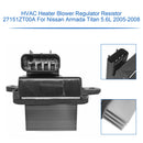 Heizungsgebläseregler-Widerstand 27151ZT00A für Nissan Armada 2005-2008